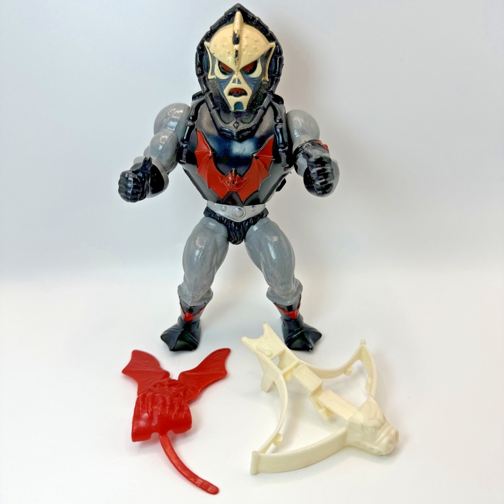 Vintage 1985 Hordak MOTU Figure Complete With Crossbow He Man Mattel